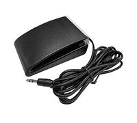 Pedal de sostenimiento electrónico de piano de mano con pedal de sintetizador de piano de un solo pie interruptor electrónico de tambor midi teclado (interfaz de 3,5 mm)