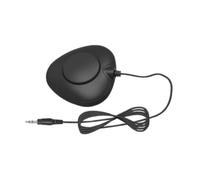 Pedal de sostenimiento para teclado eléctrico con opción de retardo, pedal silencioso de silicona para teclado de piano, sintetizadores de batería electrónica, 3.15 x 3.07 pulgadas con cable de 62.99