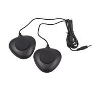 Pedal de sostenimiento profesional para teclado Diseño de silencio anti -Slip de Interfaz universal de 3.5 mm Pedal Dual Dual para piano de piano electrónico Triángulo cuadrado (Triángulo)