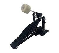 Pedal de Tambor, de Tensión, Accionamiento de Cadena Simple para Niños, Negro, como se describe