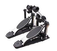 Pedal De Tambor Doble, Kit De Batería Jazz De Aleación Gruesa, Batería, Pedales, Cadena Doble Pedal de bombo para principiantes