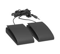 Pedal de tambor silencioso profesional de doble patada con sensores de alta sensibilidad para un pedal silencioso portátil y de durabilidad compatible