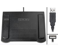 Pedal de transcripción USB para uso con Express Scribe para Windows o Mac Transcription Software