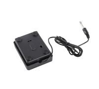 Pedal de un Pedal Universal de 3.5 Mm Compact Sustain para Instrumentos Musicales Portable Roll Up Piano Tecleto Electronic Elctronic Roll Up Drum (6, 35 mm)