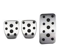 Pedal del acelerador del coche Para Impreza 2006-2015 Cubierta De Pedal Automática De Acero Inoxidable En Pedales De Coche MT Pedal Embrague Freno(MT)