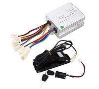 Pedal del Acelerador del Pie de la Bicicleta Eléctrica, Fácil de Instalar Control de Velocidad de Protección contra Sobrecorriente 12V 500W Juego de Controlador de Motor de Bicicletas