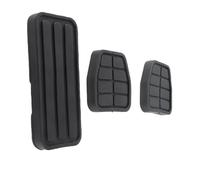 Pedal del Coche 3 Piezas Kit de Almohadillas del Pedal del Acelerador del Freno Goma Negro Reemplazo Flexible Resistente Al Desgaste para Pedales Automotrices T4 Trans 1990-2003