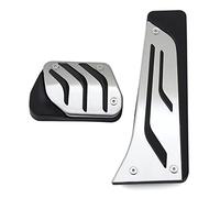 Pedal del coche Para 1 2 3 4 Series Para M3 Para M4 E87 E90 F20 F21 Pedal Freno Acelerador Reposapiés Pedal Combustible Acelerador Freno Coche Cubierta Pedales Coche(AT Without Rest)