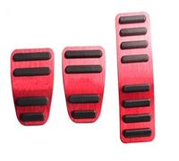 Pedal del coche Para Chery Para Omoda 5 Para Omoda Para C5 2022 2023 2024 Pedal Acelerador Coche Cubierta Pedales Freno Almohadilla Antideslizante Cubierta Pedales Coche(MT Red)