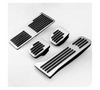 Pedal del coche Para Mazda 2 3 6 BM Para CX-5 CX5 CX3 CX7 CX8 CX9 2012-2023 Cubierta Pedal Freno De Combustible De Coche Cubierta Pedales Coche(RHD MT 4pieces Silver)