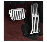 Pedal Del Freno Pedal Freno Acelerador Reposapiés Antideslizante Aleación Pedales Embrague Cubierta Combustible Para Prius 60 XW60 23~25 Coche Reposapiés(Plata)