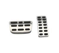 Pedal Del Freno Pedales Acelerador Gas Freno Embrague Reposapiés Cubierta Pedal Para Hyundai Ix25 Para Creta Para Accent Para Verna Para Solaris Coche Reposapiés(2Pcs AT)