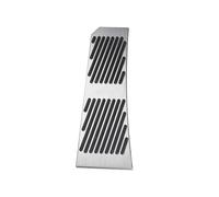 Pedal Del Freno Pedales De Pie Coche, Pedal Freno Acelerador, Accesorios Apoyo Para 5 6 7 Series F07 F10 F11 F06 F12 F13 F01 F03 F08 Coche Reposapiés(1pcs Silver)