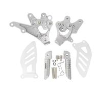 Pedal del Moto Compatible Con Suzuki Para GSXR 1000 2009 2010 2011 2012 2013 2014 2015 2016 Piezas De Motocicleta Estriberas Delanteras Soporte De Reposapiés Motocicleta Del Conductor