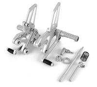 Pedal del Moto Para Ninja Para ZX-25R 2020 2021 2022 2023 Reposapiés Traseros Ajustables Para Motocicleta Reposapiés Pedal Accesorios Repuesto Para Actualización Reposapiés Traseros