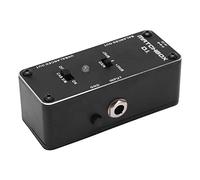 Pedal DI, Interruptor de Puesta a Tierra de Pedales de bajo Multifuncionales para Guitarras Eléctricas