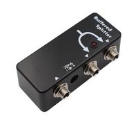 Pedal divisor de búfer de doble canal que optimiza las señales de la guitarra, fuerza y textura metálica para efectos complejos enrutamiento de cadena