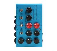 Pedal Efectos Guitarra Simulador Amp 3 Loop Box | Carcasa metálica robusta, sonido analógico fiel, emula amplificadores clásicos, negro