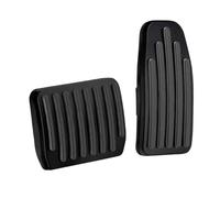 Pedal Embrague Compatible Para Tesla Para Modelo 3 Cubiertas Antideslizantes Para Pedales De Acelerador Y Almohadillas. Cubiertas Pedales Coche(Black)