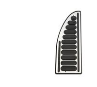 Pedal Embrague Freno Para Focus Para Jeep Para Compass 2017-2020 Cubierta Protección Pedal Apoyo Pie Acero Inoxidable(B)