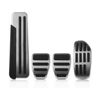 Pedal Embrague Freno Para Nissan Para March Para Maxima Para Juke Para Pulsar Para -trail Para Qashqai Para Leaf Para Sunny Accesorios Cubiertas Pedales Coche(4Pcs MT with rest)