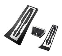 Pedal Embrague Freno Para X5 X6 F15 F16 E70 E71 E72 M 2008-2018 Cubierta De La Almohadilla Del Pedal Reposapiés Freno Gas Acelerador Pedales Automóvil LHD(AT With Rest)
