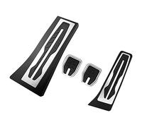Pedal Embrague Freno Para X5 X6 F15 F16 E70 E71 E72 M 2008-2018 Cubierta De La Almohadilla Del Pedal Reposapiés Freno Gas Acelerador Pedales Automóvil LHD(MT With Rest)