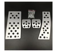 Pedal Embrague Freno Pedal Acelerador Y Reposapiés Para Accord Para Euro CU1 CU2 CU3 CU4 CW1 CW2 CW3 CW4. Accesorio Decorativo.(Manual (4piece))