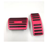 Pedal Embrague Freno Pedal Freno Acelerador Para MG Para One A B (2021-2025). Reposapiés Aleación Goma. No Requiere Perforación. Incluye Almohadilla(AT 2piece B)