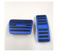 Pedal Embrague Freno Pedal Freno Acelerador Para MG Para One A B (2021-2025). Reposapiés Aleación Goma. No Requiere Perforación. Incluye Almohadilla(AT 2piece D)