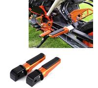 Pedal Estriberas Traseras Para Motocicleta Para DUKE 125 (2011-2015, 2016, 2017, 2018, 2019, 2020, 2021, 390, 2021) Reposapiés Para Pedales De Pasajero(Orange)