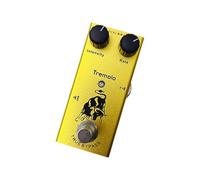 AWHAO Pedal Falso Electrogitario DC 9V Verdadero Mini Pedal de Efecto único Pedal Profi para Espectáculo de Práctica de Conciertos, Trémolo