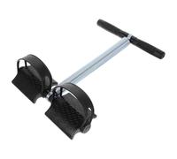 Pedal Fitness de Tracción para Casa, Cuerda de Yoga Negra | Entrenador de Muslos, Accesorios de Yoga, Acero Pp Pvc, Portátil para Principiantes y Mayores en Casa