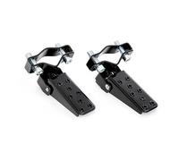 Pedal Freno 1 Par De Estriberas Plegables Motocicleta para, Pedal Eje con Abrazadera, Reposapiés Universales, Clavija Carretera para