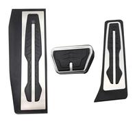 Pedal Freno Coche Coche LHD Cubierta Pedal Acelerador Embrague Freno Para BMW F20 F21 F22 F23 F24 F30 F31 F32 F33 F34 F35 F36 F80 F82 F83 E81 E82 E88 E90 E91 E92 E93(3Pcs AT with rest)