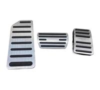 Pedal Freno Coche Para Accord 10.ª Generación 2018-2022 Pedales De Acelerador Y Freno Almohadilla Antideslizante Funda Protectora Accesorios Embrague(3pcs Silver)