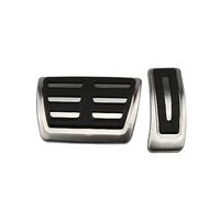 Pedal Freno Coche Para Audi A4 B8 S4 RS4 Q3 A5 S5 RS5 8T Q5 8R SQ5 A6 C7 A7 S7 S6 4G A8 S8 A8L 4H Pedales Coche AT MT Reposapiés Freno Combustible Pedales coche (Color : AT without Rest)