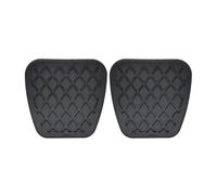 Pedal freno coche Para Civic Para Accord CR-V CRX Prelude Acura Integra TSX RSX TL Vigor 2 Uds Almohadilla Pedal Embrague Freno Coche Cubierta Goma