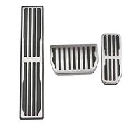 Pedal Freno Embrague Para Jaguar Para XE X760 Para XF X260 Para F-PACE Pedales Acelerador Acelerador Freno Reposapiés Cubierta Pedal Accesorios Pedal del acelerador del coche(3Pc whole set)