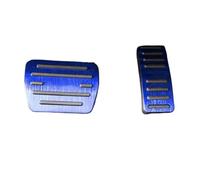 Pedal Freno para Chery para Tiggo 7 8 Pro Plus para Tiggo 2 3X 4 5X para Tiggo7 para Tiggo8 para MAX 2016-2025 Cubierta Pedal Freno Combustible(2pc AT Blue)