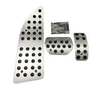 Pedal Freno Para Peugeot 307 308 407 408 DEE Accesorios AT/MT Auto Manual Cambio Freno Embrague Acelerador Reposapiés Pedal Almohadilla(MT 4PCS)