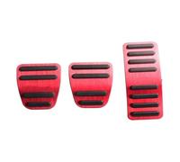 Pedal Freno Pedal De Coche Acelerador Cubierta Freno Almohadilla Antideslizante Accesorios Embrague Para Chery Tiggo 7 8 2 3X 4 Pro Max Plus(MT Red)