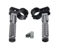 Pedal Freno Pedales Universales De Aluminio CNC Motocicleta para Reposapiés Plegado para Motocicletas Ciclomotores Scooters Y Bicicletas