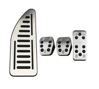 pedal freno y acelerador cubierta Para C-Max C Max S-Max 2011 2012 2013 2014 2015 2016 2017 2018 2019 Cubierta De Pedales De Acero Inoxidable AT MT Foot Rest Pedal Cubierta(MT With Rest)