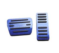 pedal freno y acelerador cubierta Para Chery Omoda 5 Para C5 FX 2022-2025 Pedal Acelerador Aluminio Coche Pedales Freno Cubiertas Antideslizantes Foot Rest Pedal Cubierta(Blue)