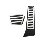 pedal freno y acelerador cubierta Para Land Para Rover Para Range Vogue L322 2005-2012 LHD Auto Combustible Acelerador Pedal De Freno Cubierta Coche Foot Rest Pedal Cubierta(AT Without Rest)