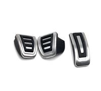 pedal freno y acelerador cubierta Para Skoda Para Rapid Para Octavia 5E 5F Para A7 2012-2021 RHD Car Styling Fuel Brake Dead Pedal Cover Auto Accesorio Foot Rest Pedal Cubierta(Manual 3pcs)