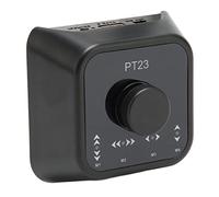 Pedal Giratorio de Página Bluetooth,Interruptor de Llave de Controlador Multimedia Inalámbrico Recargable Tipo C, Pedal Giratorio de Página de Música para,OS X,para Android (Negro)