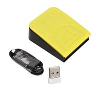 Pedal inalámbrico 2.4G/USB con multifunción, tres modos de conexión, alta sensibilidad, diseño ergonómico para juegos, fotomatón y más.