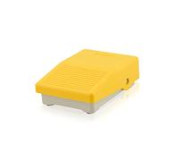 Pedal Interruptor de pie industrial IP 40 | 3A / 250 V AC | 0,06A / 230 V DC | para taladros, fresadoras de banco, sierras de rodillo Eléctrico ON / OFF Pulsador de pedal de plástico Pulsador de presión momentánea universal Carcasa de la maquinaria